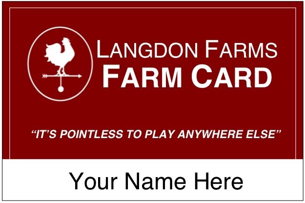 Langdon's Farm Card