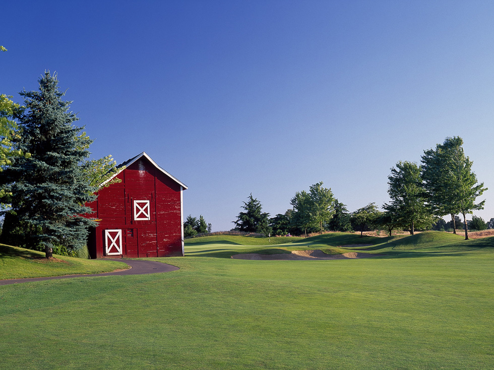 Langdon Farms Hole 8, Portland, Oregon